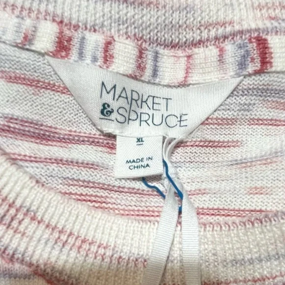 Market & Spruce Stitch Fix Space Dye Sweater, Size XL - Picture 7 of 12